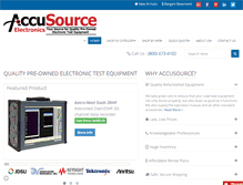 Tablet Screenshot of accusrc.com